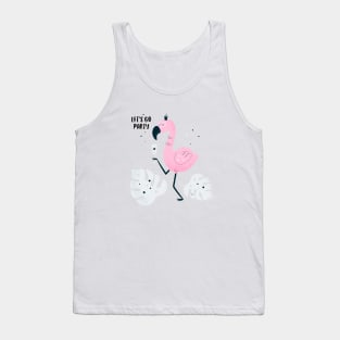 Party flamingo Tank Top